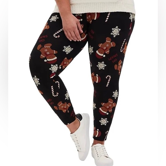 torrid Pants - Torrid Oh Snap Gingerbread Leggings Size 3X